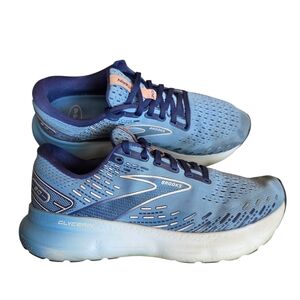 Brooks Women's Glycerin 20 Blue Running Shoes 10